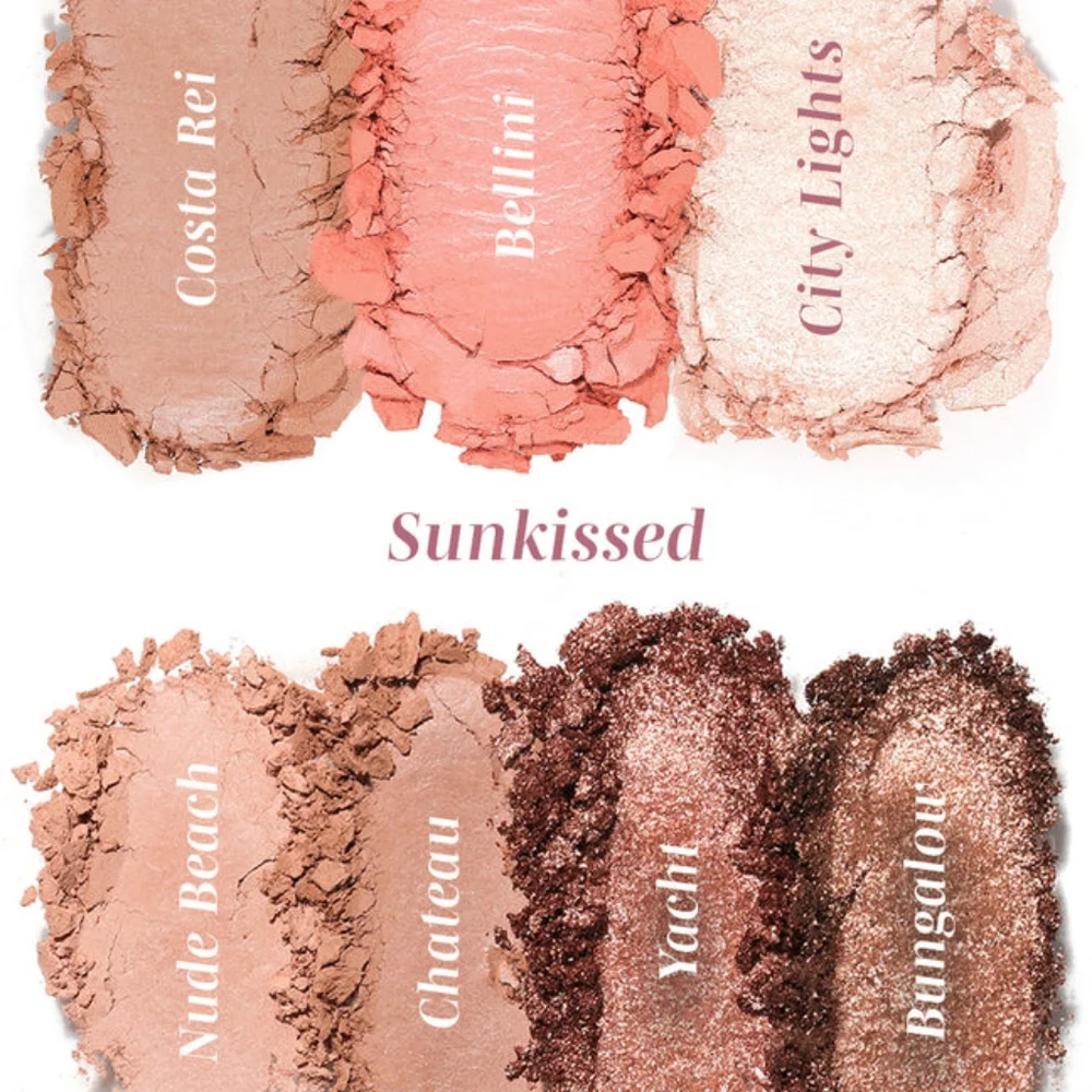 Wander Beauty Getaway Eye & Face Palette in Sunkissed, 9.7g/0.34oz